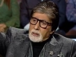 Amitabh Bachchan showing the height of stack of autographs he is supposed to sign after Kaun Banega Crorepati shoot. Amitabh Bachchan showing the height of stack of autographs he is supposed to sign after Kaun Banega Crorepati shoot.