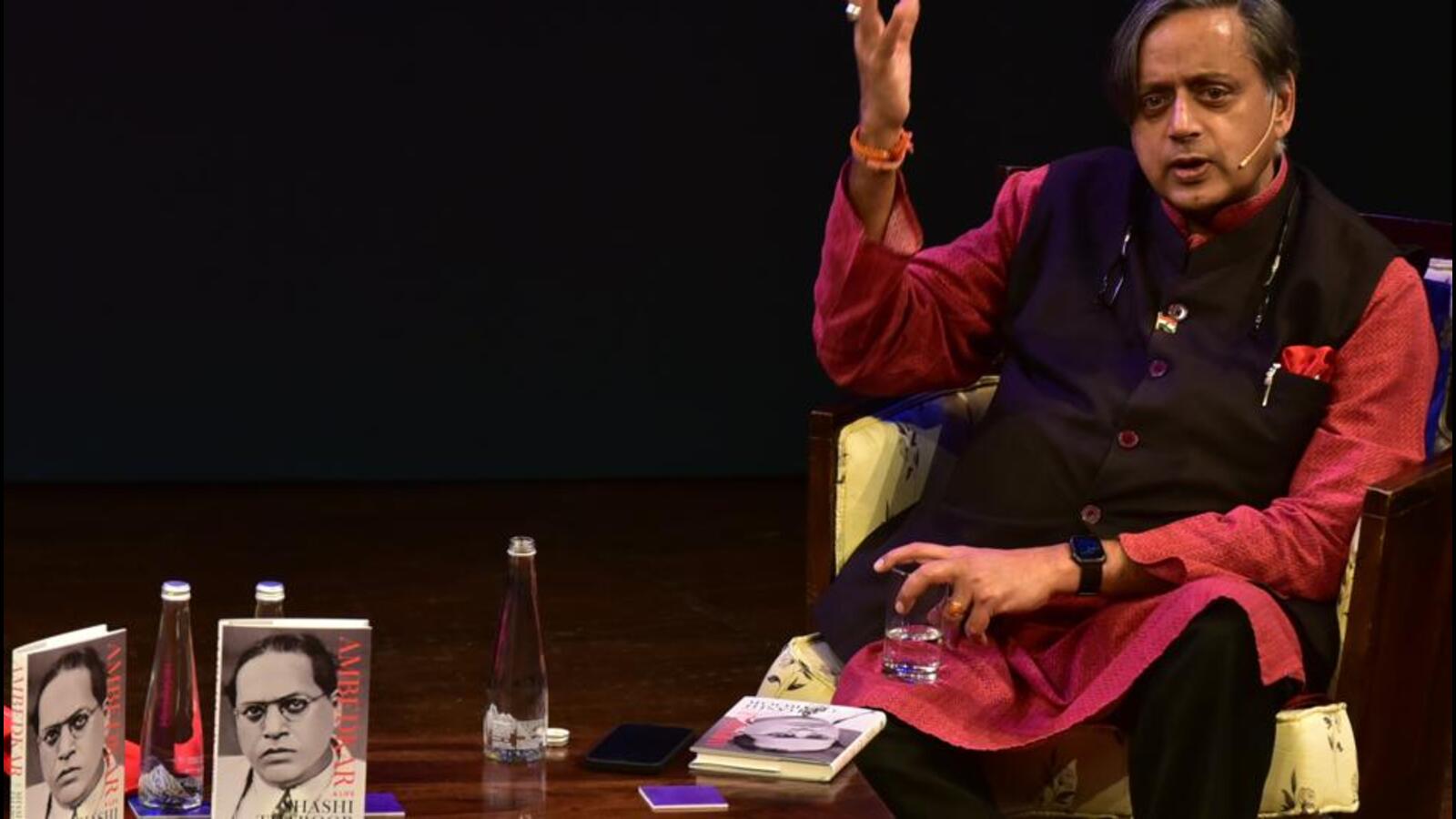 Ambedkar was India’s first male feminist, says Shashi Tharoor