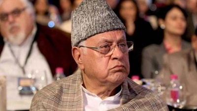 Farooq Abdullah. (HT PHOTO) Farooq Abdullah. (HT PHOTO)