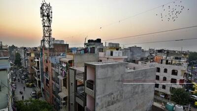 Unauthorised colonies at Ganesh Nagar in New Delhi. (HT Photo) Unauthorised colonies at Ganesh Nagar in New Delhi. (HT Photo)