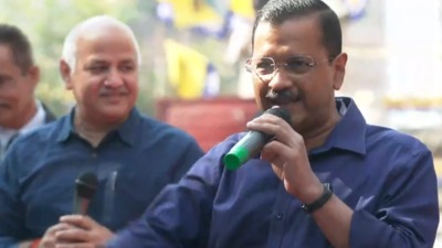 Kejriwal said that BJP is responsible for garbage and poor sanitation (Twitter/@ArvindKejriwal) Kejriwal said that BJP is responsible for garbage and poor sanitation (Twitter/@ArvindKejriwal)