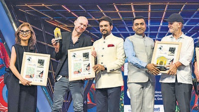 Speaking before the screening, Thakur said IFFI is evolving and expanding each year. (PTI) Speaking before the screening, Thakur said IFFI is evolving and expanding each year. (PTI)