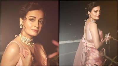 Dia Mirza is the epitome of grace. The actor keeps setting fashion goals higher on a regular basis with snippets from her fashion diaries. From sarees to casual ensembles, to speaking of the importance of sustainable fashion, Dia’s Instagram profile is replete with pictures and videos form her best-dressed diaries. A day back, Dia shared a slew of pictures from her red carpet look at an awards ceremony and made us drool. (Instagram/@diamirzaofficial) Dia Mirza is the epitome of grace. The actor keeps setting fashion goals higher on a regular basis with snippets from her fashion diaries. From sarees to casual ensembles, to speaking of the importance of sustainable fashion, Dia’s Instagram profile is replete with pictures and videos form her best-dressed diaries. A day back, Dia shared a slew of pictures from her red carpet look at an awards ceremony and made us drool. (Instagram/@diamirzaofficial)