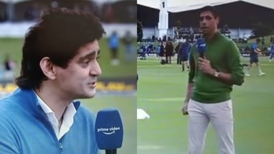 Ashish Nehra (right) Ashish Nehra (right)