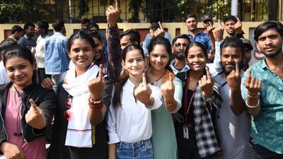 The Patna University students union polls were held after a gap of three years due to disruption caused by Covid-19 pandemic. (Photo by Santosh Kumar /Hindustan Times) The Patna University students union polls were held after a gap of three years due to disruption caused by Covid-19 pandemic. (Photo by Santosh Kumar /Hindustan Times)