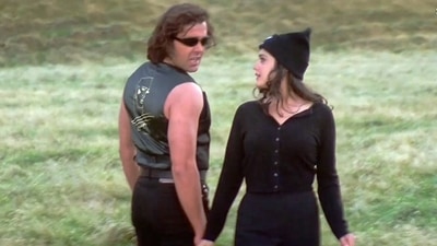 Bobby Deol and Preity Zinta in a still from Soldier title song. Bobby Deol and Preity Zinta in a still from Soldier title song.
