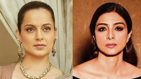 Kangana Ranaut praised Tabu for her films this year, and said she was slaying in her fifties.