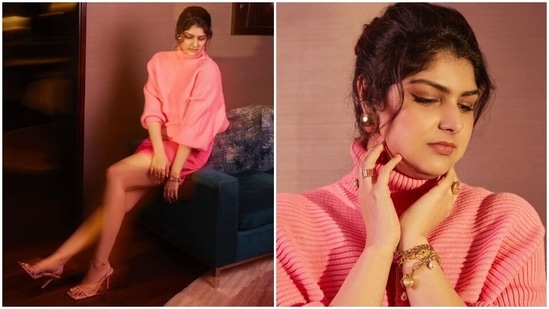 After Anshula shared the pictures, the post garnered several likes and comments from her followers. Maheep Kapoor wrote, "Pretty in pink [heart emojis]." Sanjay Kapoor commented, "Wow [heart eye and fire emojis]." Anshula and Arjun's dad, Boney Kapoor, also showered her with love in the comments section. "My genius, gorgeous, sensible daughter," he wrote.(Instagram)