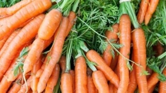 Carrots are packed with beta carotene and orange pigment – this further helps in lowering the level of cholesterol in the blood and boosting the overall immunity of the body.(Unsplash)