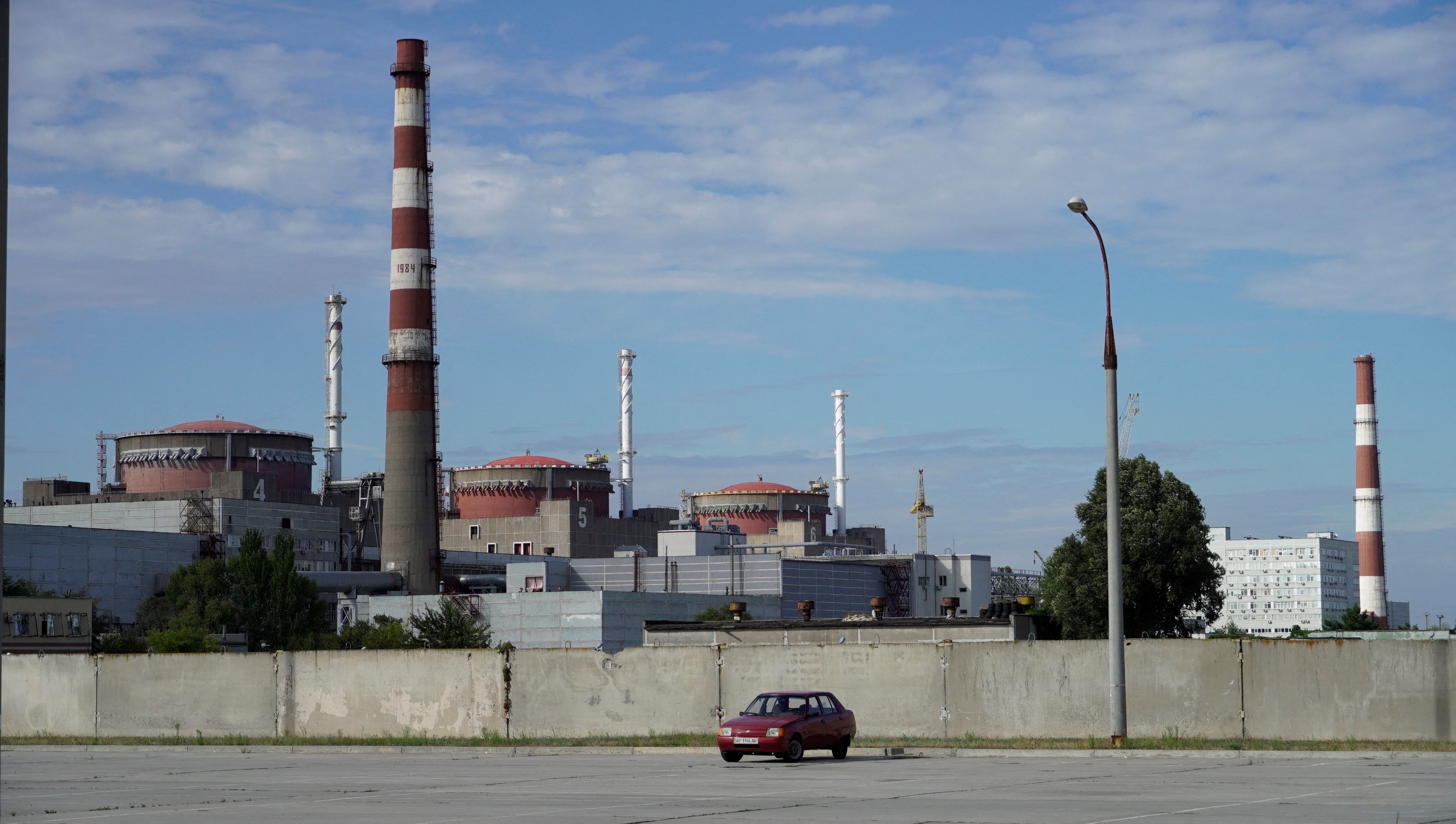 File photo of the Zaporizhzhia Nuclear Power Plant (AFP) File photo of the Zaporizhzhia Nuclear Power Plant (AFP)