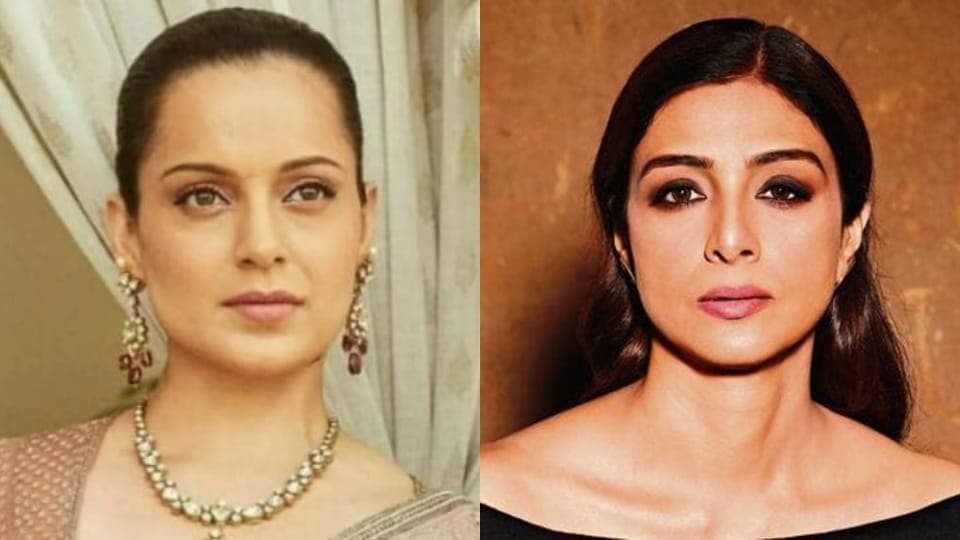 Kangana Ranaut praised Tabu for her films this year, and said she was slaying in her fifties. Kangana Ranaut praised Tabu for her films this year, and said she was slaying in her fifties.