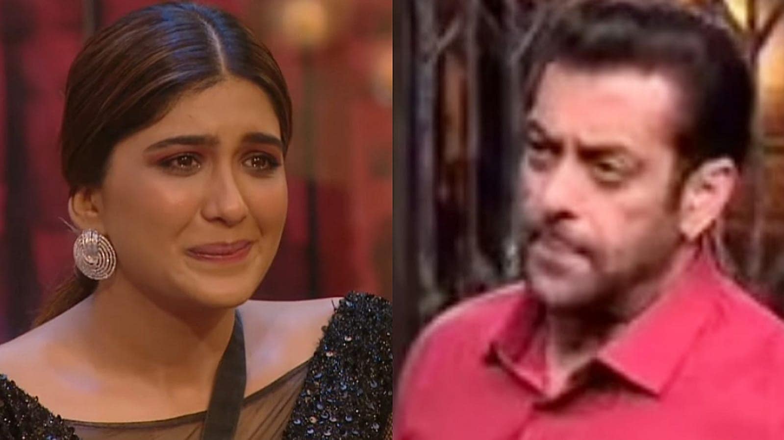 Nimrit Kaur Ahluwalia broke down in the Weekend ka Vaar episode with Salman Khan. Nimrit Kaur Ahluwalia broke down in the Weekend ka Vaar episode with Salman Khan.