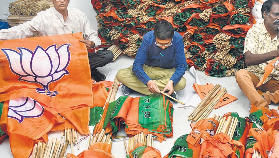 The BJP is attempting to reinvent itself in Rajkot, which was the centre of the tumultuous Patidar agitation in 2017. (PTI)