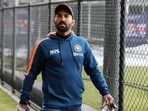 Dinesh Karthik during a practice session at T20 World Cup 2022(ANI ) Dinesh Karthik during a practice session at T20 World Cup 2022(ANI )