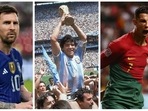Argentina captain Lionel Messi is eyeing a record-fest outing at the FIFA World Cup 2022 in Qatar(AP) Argentina captain Lionel Messi is eyeing a record-fest outing at the FIFA World Cup 2022 in Qatar(AP)