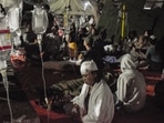 Wounded survivors of an earthquake are being treated in the yard of a hospital in Cianjur on Monday. At least 162 people were killed in an earthquake that rattled Indonesia's main island of Java on Monday, the governor of the worst-hit province said. Wounded survivors of an earthquake are being treated in the yard of a hospital in Cianjur on Monday. At least 162 people were killed in an earthquake that rattled Indonesia's main island of Java on Monday, the governor of the worst-hit province said.