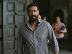 Ajay Devgn in still from Drishyam 2. Ajay Devgn in still from Drishyam 2.