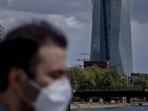 A man walks in front of the European Central Bank in Frankfurt, Germany. (File/ Representational) (AP) A man walks in front of the European Central Bank in Frankfurt, Germany. (File/ Representational) (AP)
