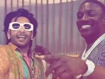 Ranveer Singh with Paris Hilton, Akon and Winnie Harlow. Ranveer Singh with Paris Hilton, Akon and Winnie Harlow.