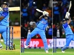 Suryakumar Yadav played a ramp, a cut, a lofted drive and a waft over deep extra all in one over for boundaries Suryakumar Yadav played a ramp, a cut, a lofted drive and a waft over deep extra all in one over for boundaries