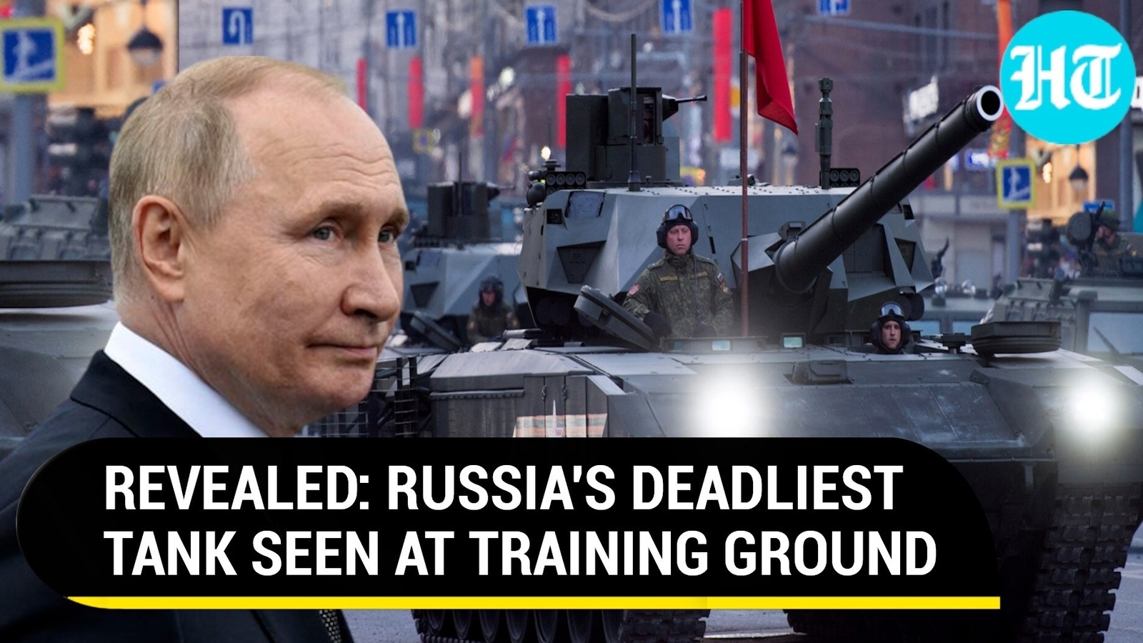 T-14 Armata: Kyiv Spooked As Putin's Deadliest Tank Spotted At Training ...