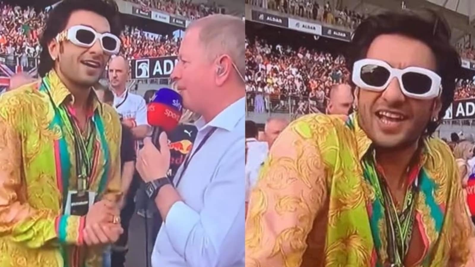 F1 veteran Martin Brundle asks Ranveer Singh 'who are you' at ...