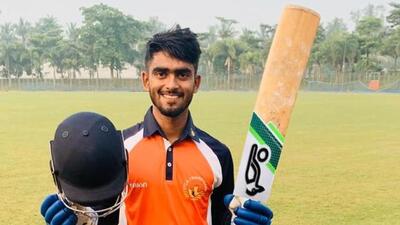 A gritty performance from Arslan Khan set the stage for Chandigarh’s five-wicket win over Himachal Pradesh during the Vijay Hazare Trophy. (HT Photo)