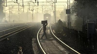 Fog disrupts train movement and also increases risk of mishaps. (For Representation) Fog disrupts train movement and also increases risk of mishaps. (For Representation)