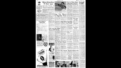 HT This Day: November 22, 1961 -- Bikaner brings down 99 birds again