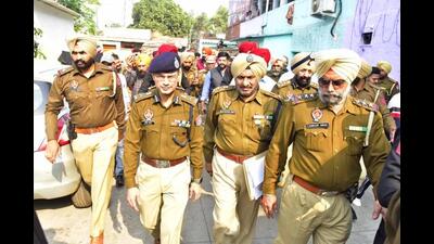 Welcoming the extended jurisdiction of the BSF in Punjab, DGP said there is good coordination of the Punjab Police with the BSF. (HT file photo)
