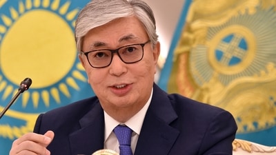 Kazakhstan: Kazakh president Kassym-Jomart Tokayev is seen. (AFP) Kazakhstan: Kazakh president Kassym-Jomart Tokayev is seen. (AFP)