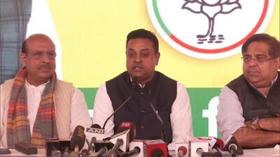 BJP spokesman Sambita Patra, who addressed a press conference over the videos, called it the mother of all stings. (ANI)
