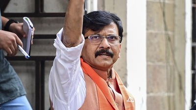 Shiv Sena leader Sanjay Raut (PTI) Shiv Sena leader Sanjay Raut (PTI)