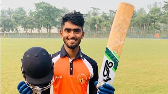 A gritty performance from Arslan Khan set the stage for Chandigarh’s five-wicket win over Himachal Pradesh during the Vijay Hazare Trophy. (HT Photo)