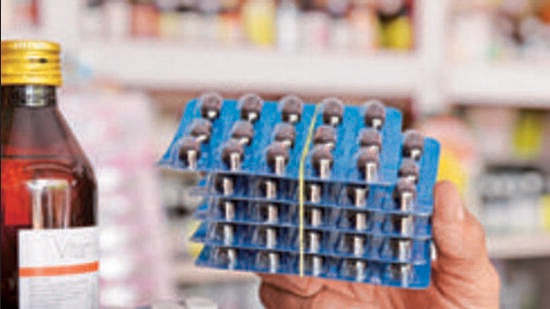 The new chemist shop at Chandigarh’s GMSH-16 fetches a bid of ₹17.21 lakh per month. (HT File)