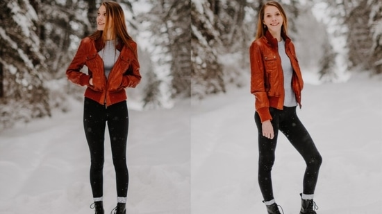 Thermal leggings are a must-have winter essential. (Pexels)