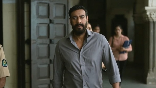 Ajay Devgn in still from Drishyam 2. 