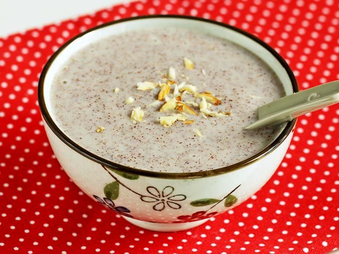 Ragi porridge recipe(pinterest)