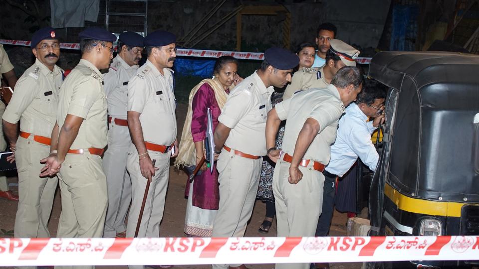 The explosion occurred in an auto-rickshaw in Mangaluru last week. (PTI Photo) The explosion occurred in an auto-rickshaw in Mangaluru last week. (PTI Photo)