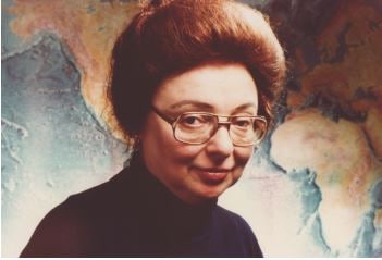 American geologist and oceanographic cartographer Marie Tharp. (Courtesy of the Tharp estate)