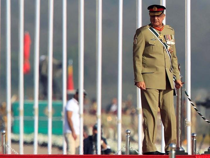 Outgoing Pakistan Army chief of staff General Qamar Javed Bajwa. (Reuters File Photo) Outgoing Pakistan Army chief of staff General Qamar Javed Bajwa. (Reuters File Photo)