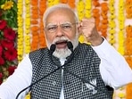 Addressing a gathering in Surendranagar town, Modi took a swipe at Gandhi’s nationwide rally, saying people who were dethroned long back were taking out yatra to get back power.(ANI) Addressing a gathering in Surendranagar town, Modi took a swipe at Gandhi’s nationwide rally, saying people who were dethroned long back were taking out yatra to get back power.(ANI)