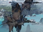 A still from Avatar The Way of Water new trailer. A still from Avatar The Way of Water new trailer.