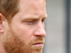 King Charles-Prince Harry: Britain's Prince Harry, Duke of Sussex, as he attends the state funeral and burial of Britain's Queen Elizabeth, in London, Britain.