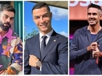 Virat Kohli gave his seal of approval to Kevin Pietersen after the former England skipper opted to come out in support of Cristiano Ronaldo during a talk show(Instagram/@Kevin Pietersen @ViratKohli @Cristiano Ronaldo) Virat Kohli gave his seal of approval to Kevin Pietersen after the former England skipper opted to come out in support of Cristiano Ronaldo during a talk show(Instagram/@Kevin Pietersen @ViratKohli @Cristiano Ronaldo)