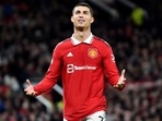 Manchester United's Cristiano Ronaldo during a match