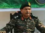 Lieutenant General Upendra Dwivedi, the general officer commanding-in-chief of the Northern Command.(ANI video grab) Lieutenant General Upendra Dwivedi, the general officer commanding-in-chief of the Northern Command.(ANI video grab)