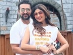 Shilpa Shetty has shared a montage of pics with Raj Kundra on their wedding anniversary. Shilpa Shetty has shared a montage of pics with Raj Kundra on their wedding anniversary.