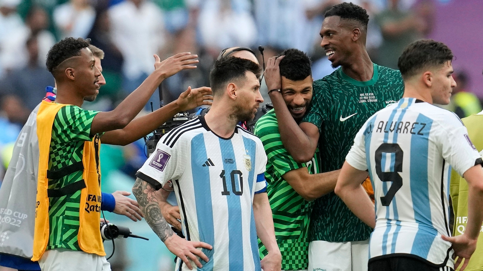 Saudi Arabia stuns Messi, Argentina at World Cup