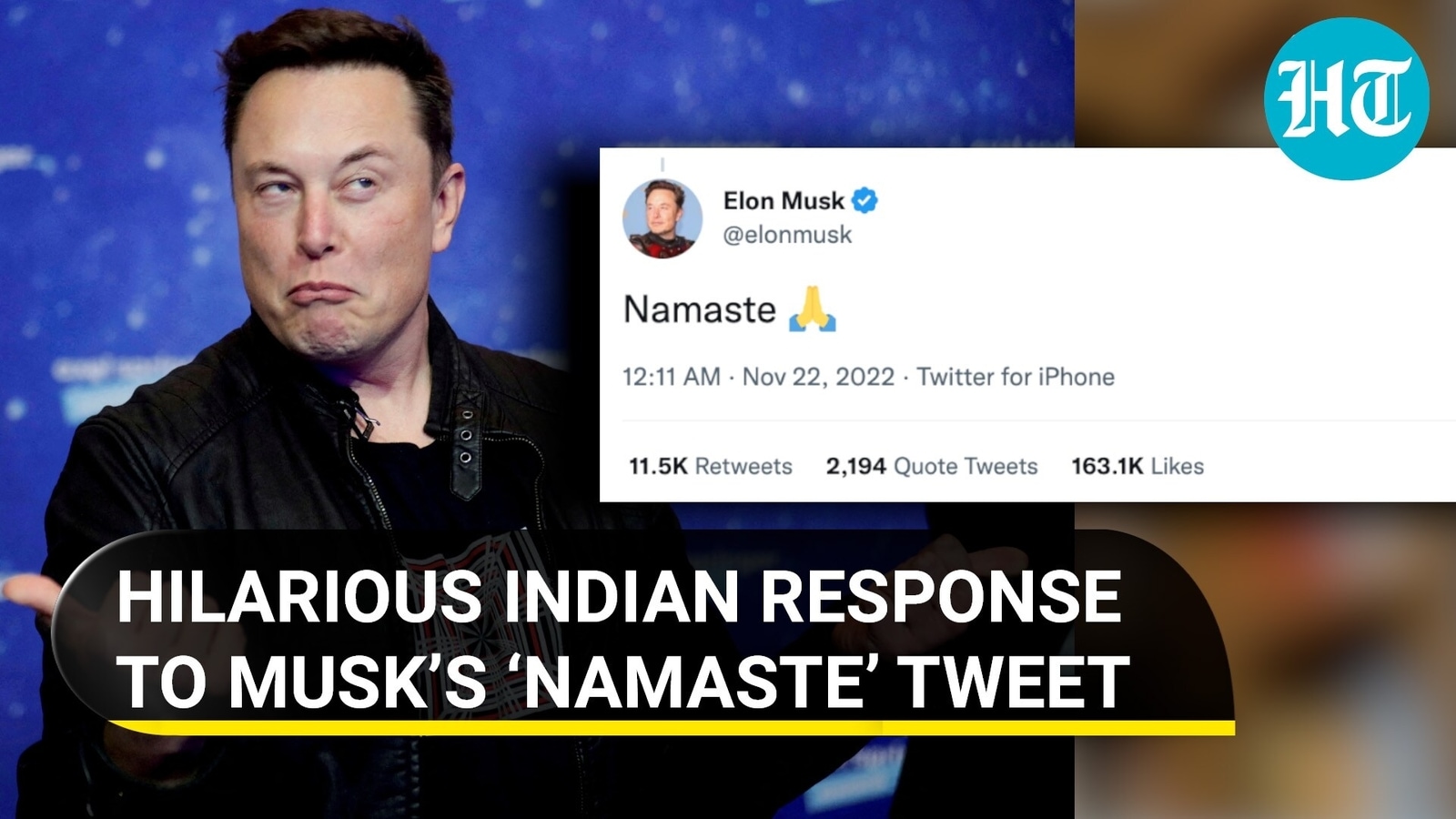 Indians mock Elon Musk as Twitter's new boss uses 'Namaste' to ...